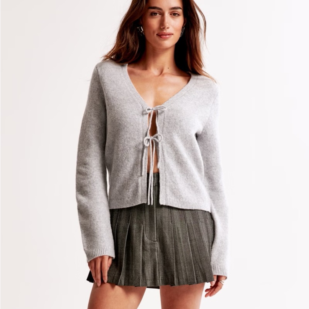 Abercrombie Tie-Front Cardigan S